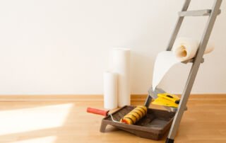 Renovatiebehang nadelen.